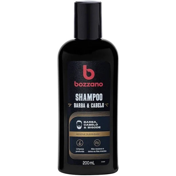 Shampoo Barba e Cabelo Bozzano 200ml